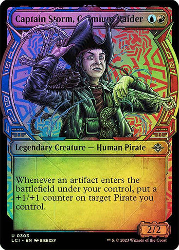 Captain Storm, Cosmium Raider (lci) / Showcase / Foil