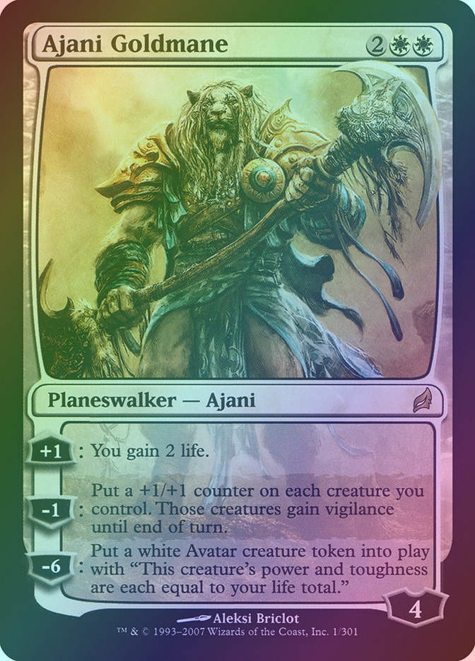 Ajani Goldmane (LRW) (1) / Foil
