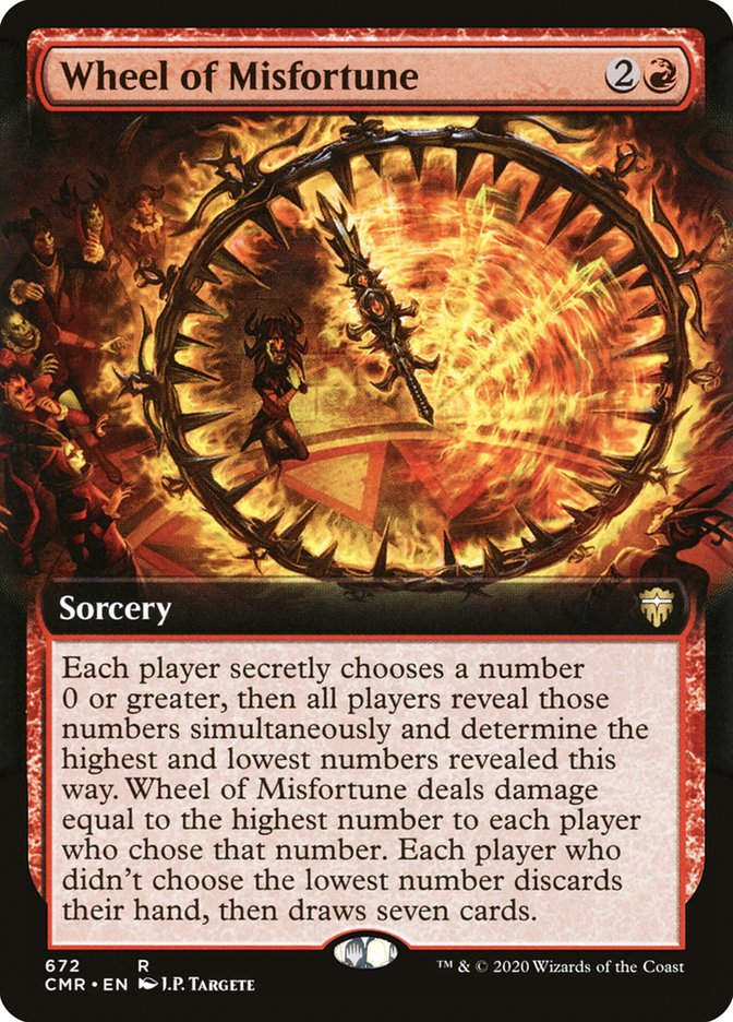 Wheel of Misfortune (CMR) (672) / Extended Art