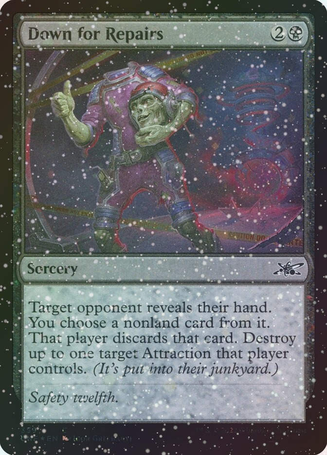 Down for Repairs (UNF) (359) / Galaxy Foil
