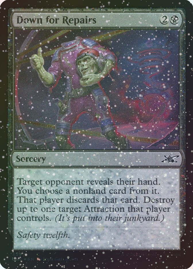 Down for Repairs (UNF) (359) / Galaxy Foil