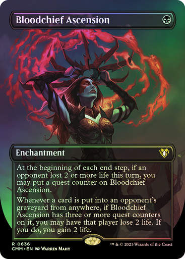 Bloodchief Ascension (cmm) / Borderless / Foil