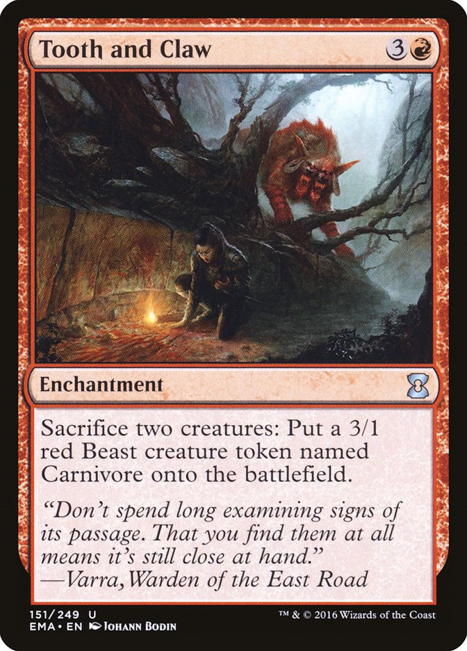 Tooth and Claw (ema)