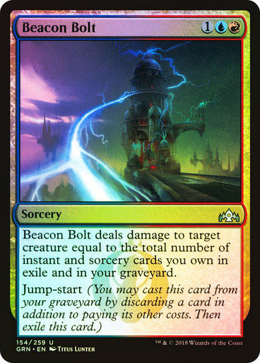 Beacon Bolt (GRN) (154) / Foil