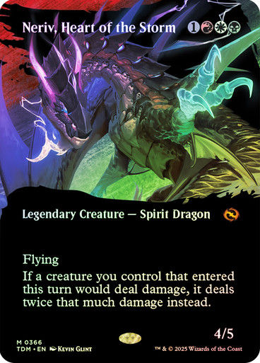 Neriv, Heart of the Storm (TDM) / Foil / Showcase BL (366)