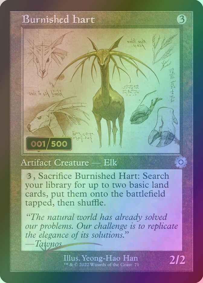 Burnished Hart (BRR) (71z) / Serialized