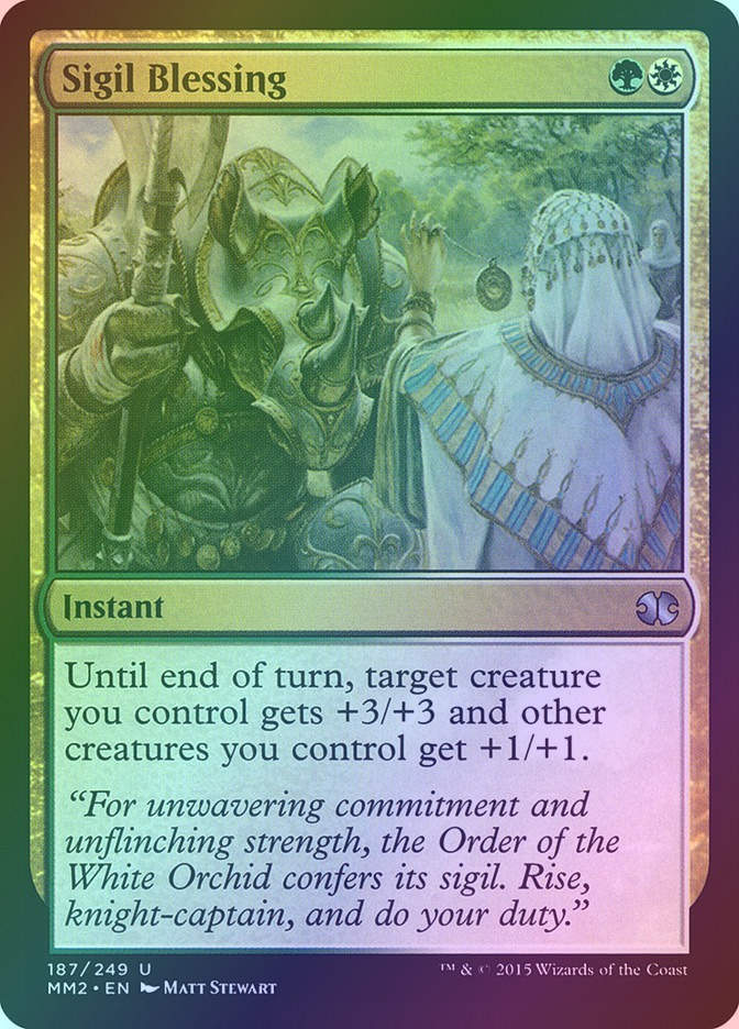 Sigil Blessing (MM2) (187) / Foil