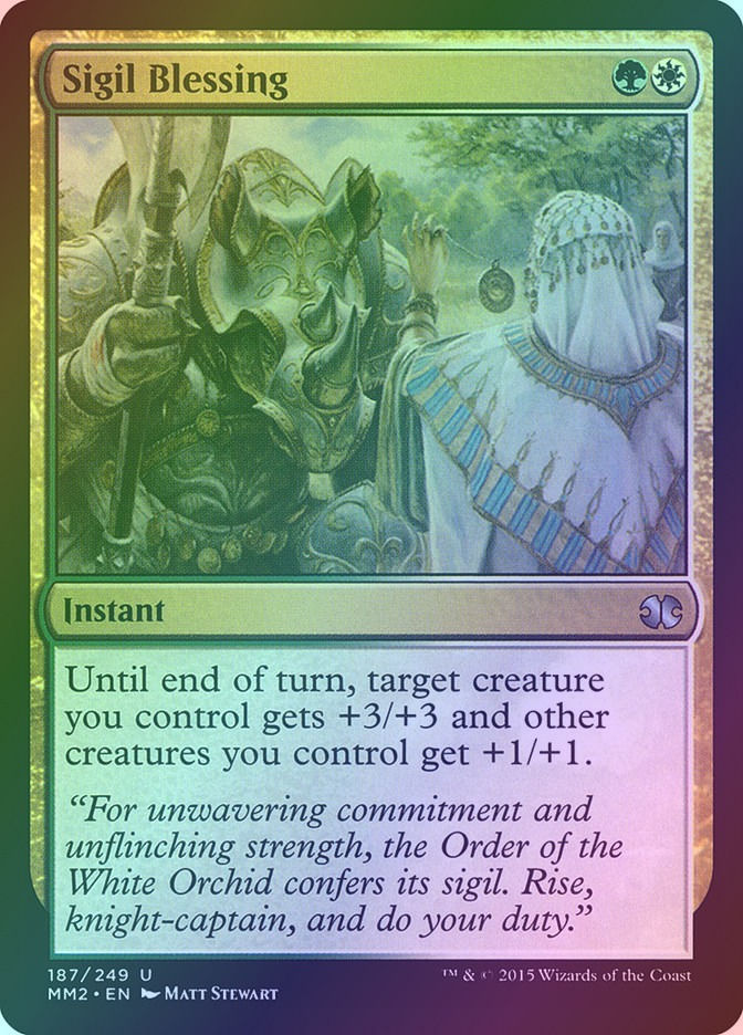 Sigil Blessing (MM2) (187) / Foil