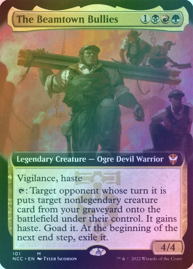 The Beamtown Bullies (NCC) (101) / Extended Art / Foil