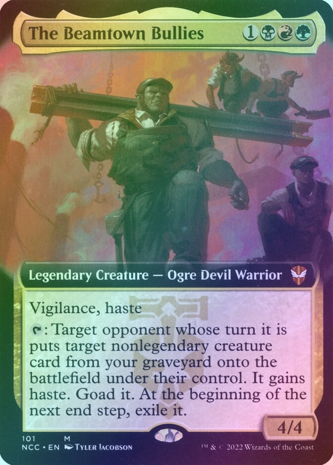 The Beamtown Bullies (NCC) (101) / Extended Art / Foil