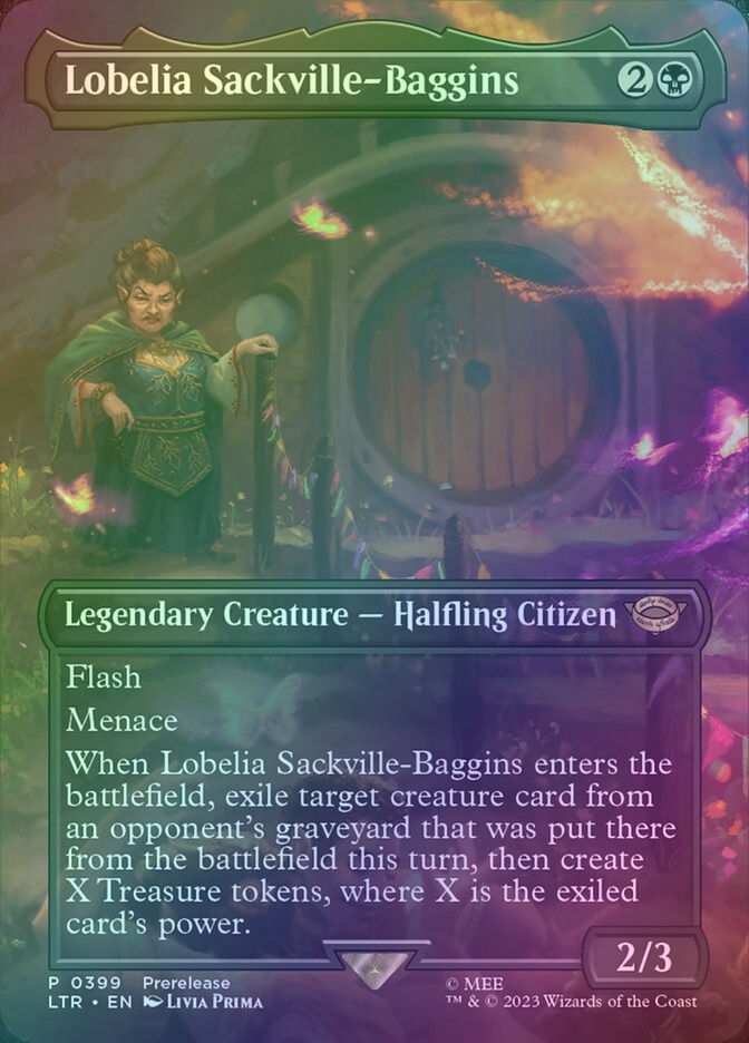 Lobelia Sackville-Baggins (LTR) (399) / Borderless / Foil