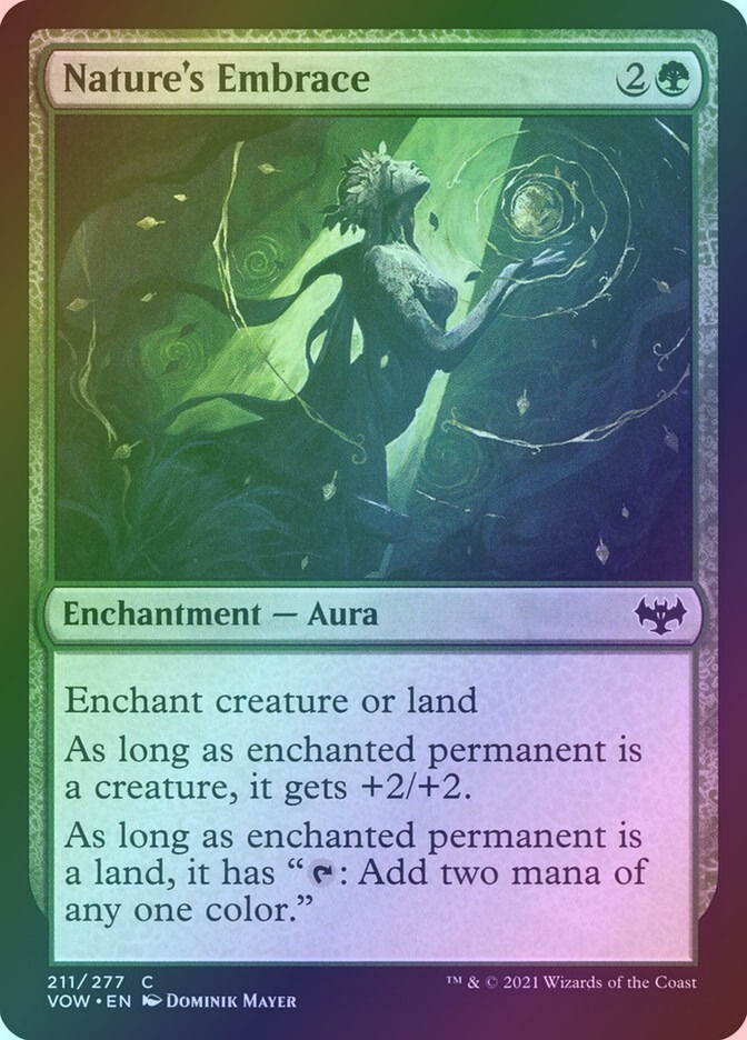 Nature's Embrace (VOW) (211) / Foil