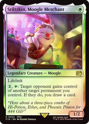 Stiltzkin, Moogle Merchant (FIN) (34) / Foil