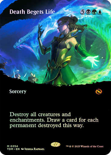 Death Begets Life (TDM) (354) / Foil / Showcase BL