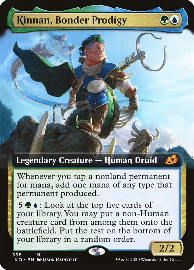 Kinnan, Bonder Prodigy (IKO) (338) / Extended Art