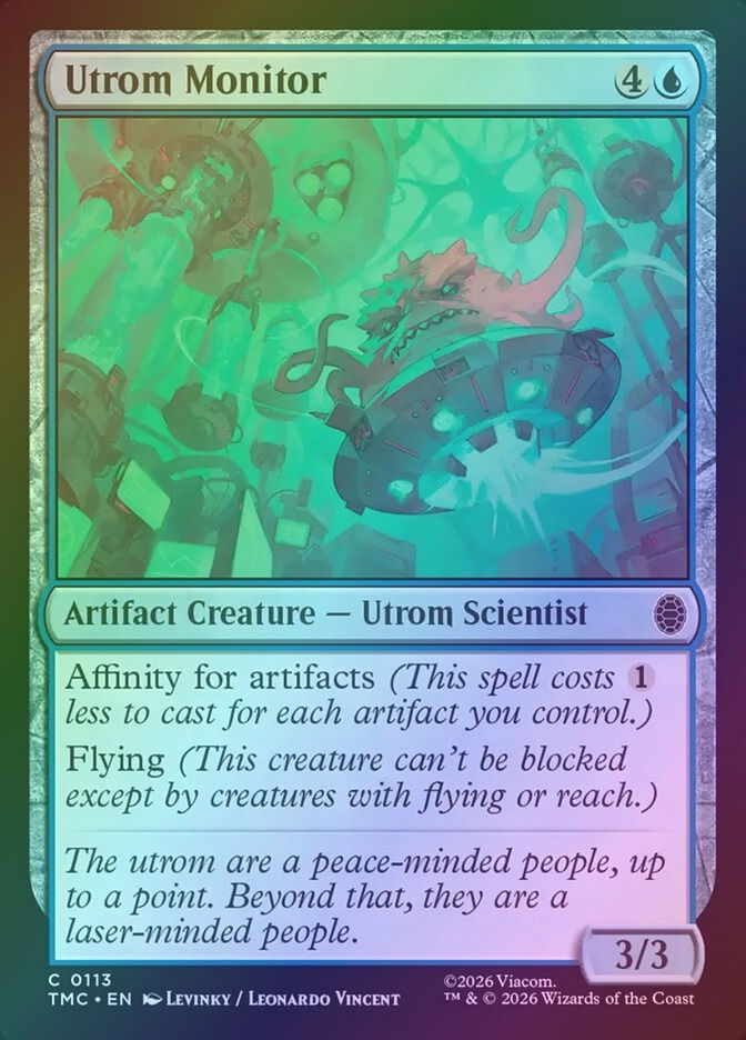 Utrom Monitor (TMC) (113) / Foil