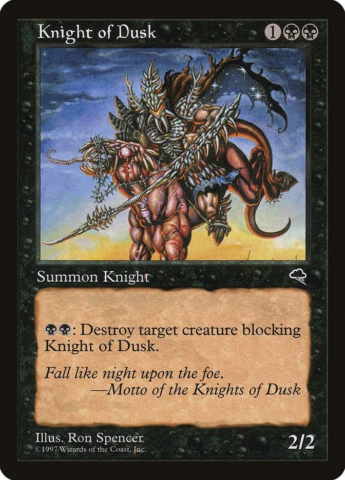 Knight of Dusk (TMP) (140)