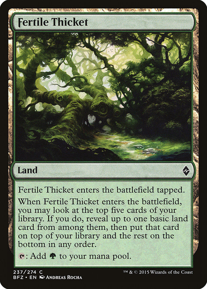 Fertile Thicket (BFZ) (237)