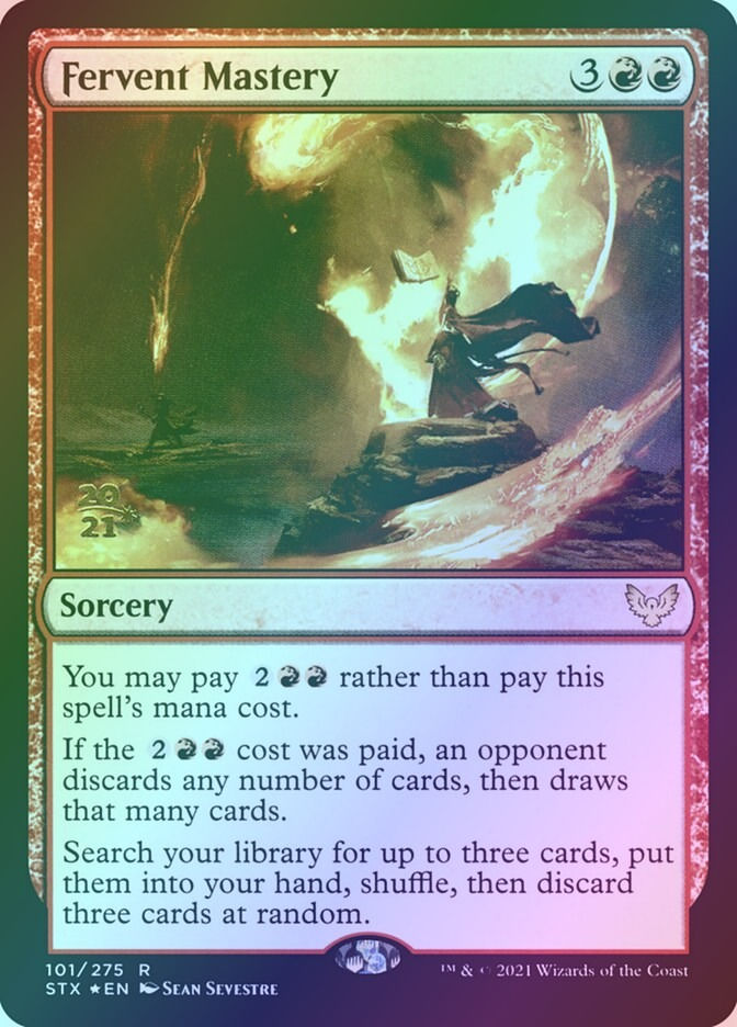 Fervent Mastery (PSTX) (101s) / Foil