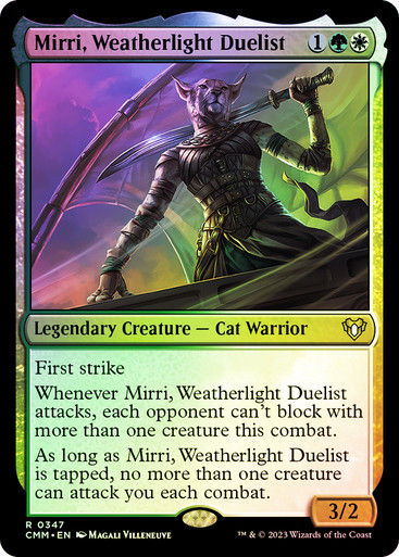 Mirri, Weatherlight Duelist (cmm) / Foil