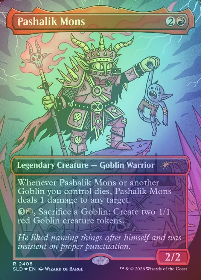 Pashalik Mons (SLD) (2408) / Borderless / Foil