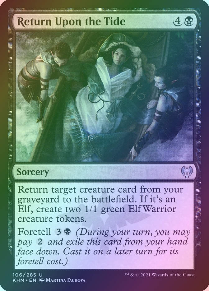 Return Upon the Tide (KHM) (106) / Foil