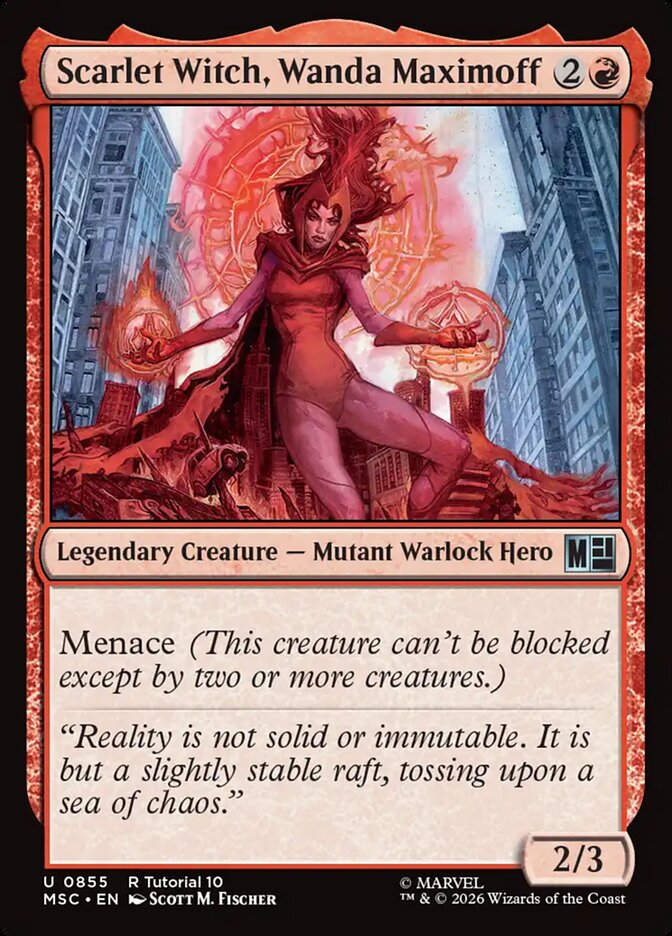 Scarlet Witch, Wanda Maximoff (MSC) (855)