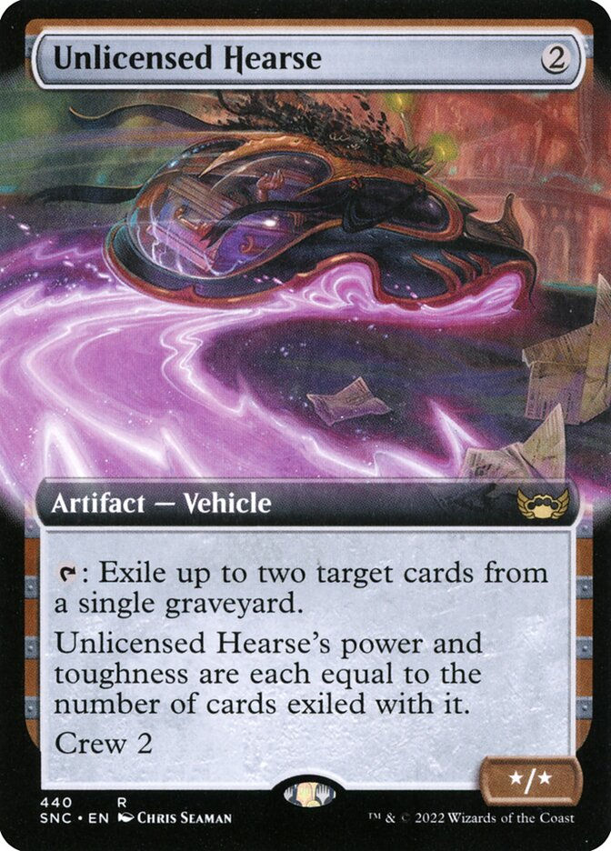 Unlicensed Hearse (SNC) (440) / Extended Art