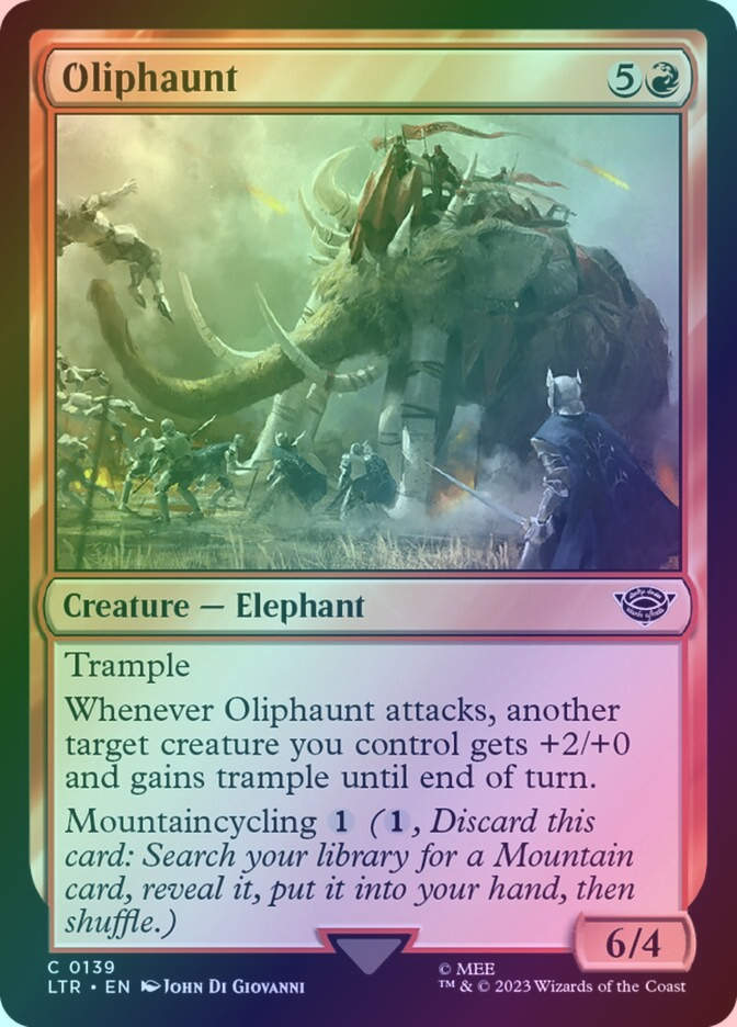Oliphaunt (LTR) (139) / Foil