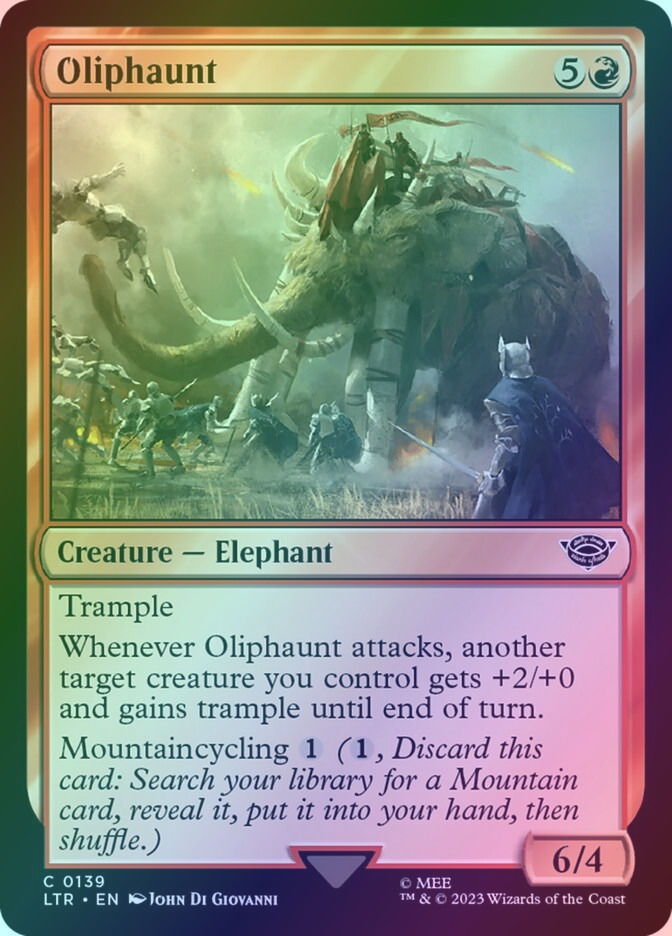Oliphaunt (LTR) (139) / Foil