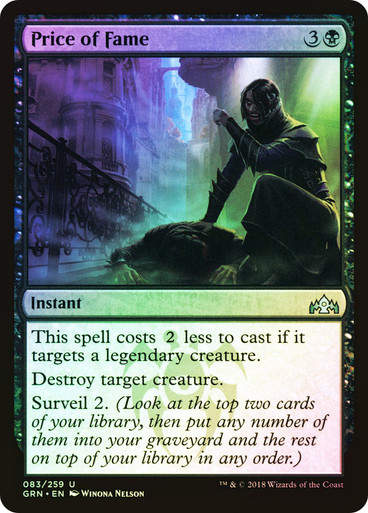 Price of Fame (GRN) (83) / Foil