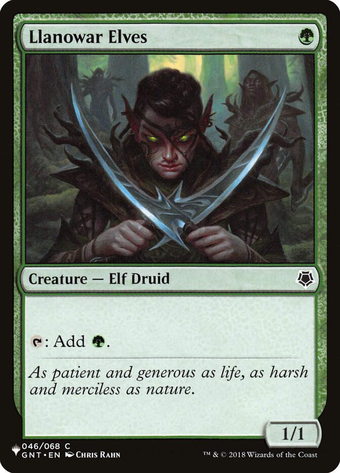 Llanowar Elves (PLST) (GNT-46)