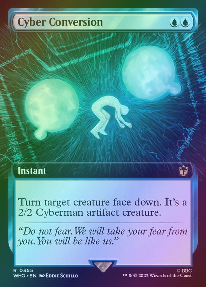 Cyber Conversion (WHO) (355) / Extended Art / Foil