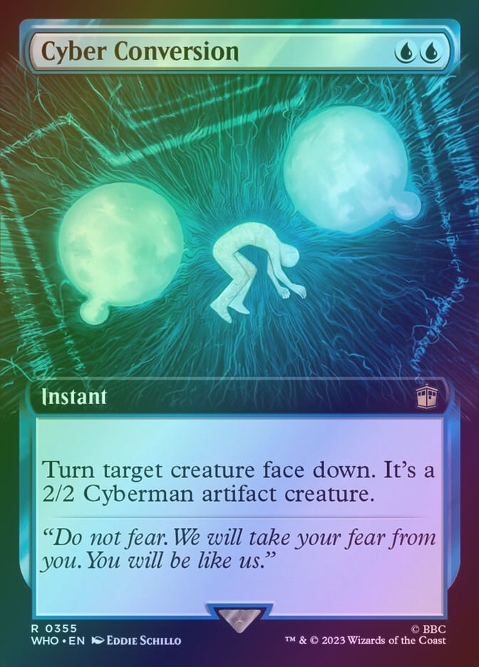 Cyber Conversion (WHO) (355) / Extended Art / Foil