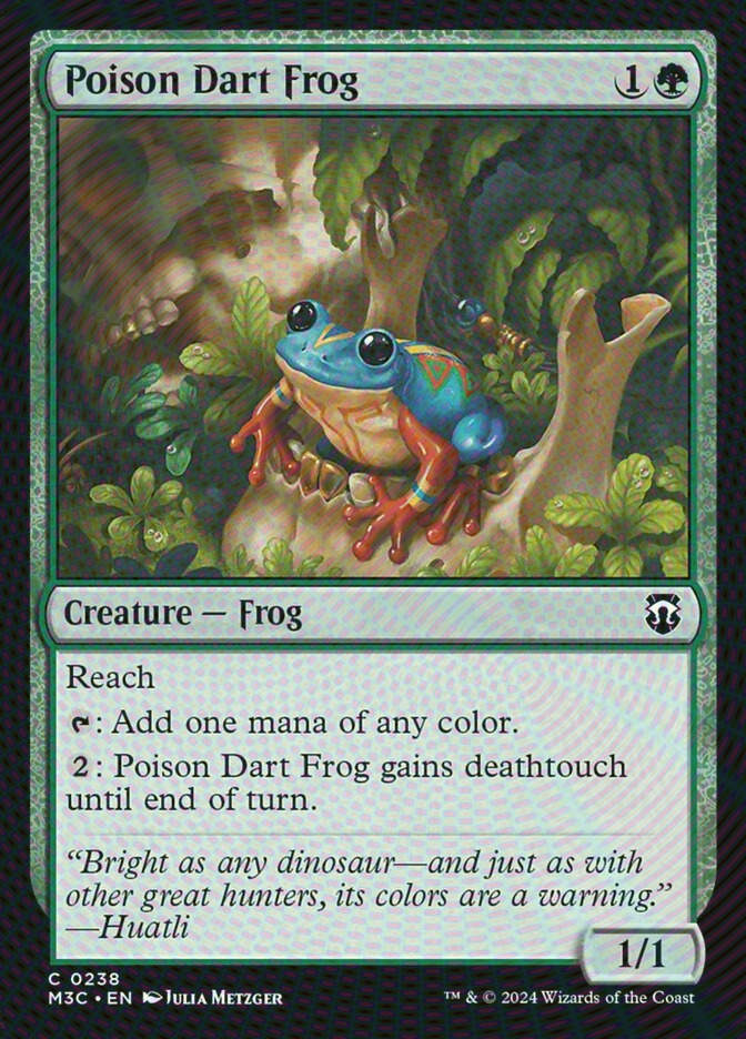Poison Dart Frog (M3C) (238) / Ripple Foil
