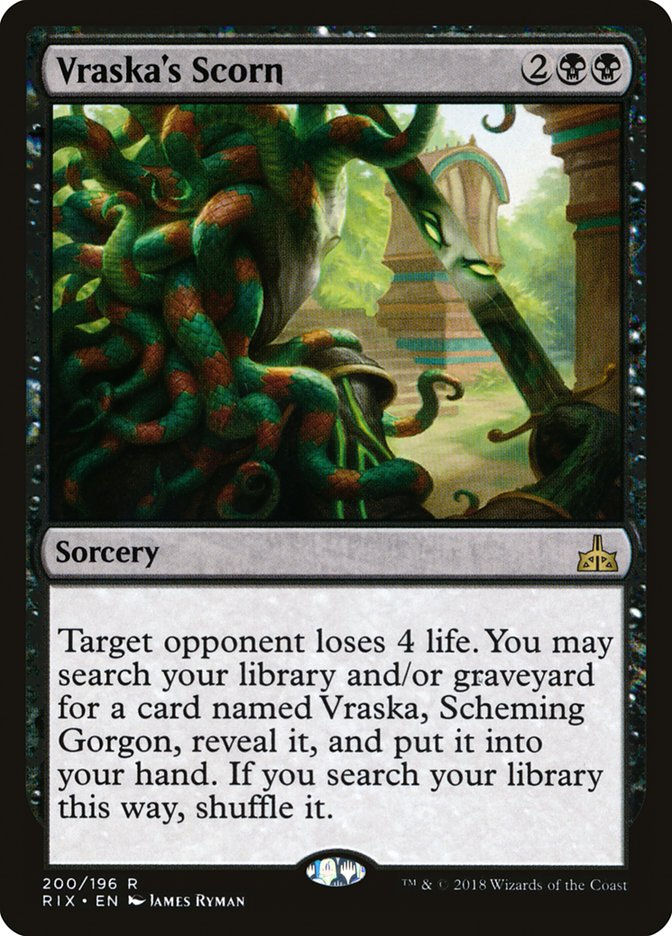 Vraska's Scorn (RIX) (200)