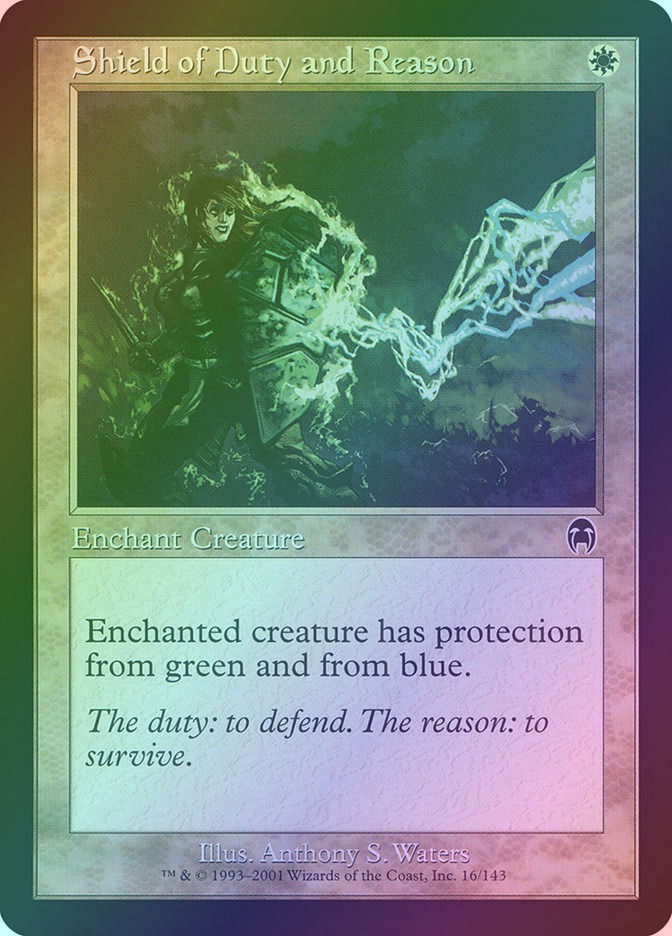 Shield of Duty and Reason (APC) (16) / Foil