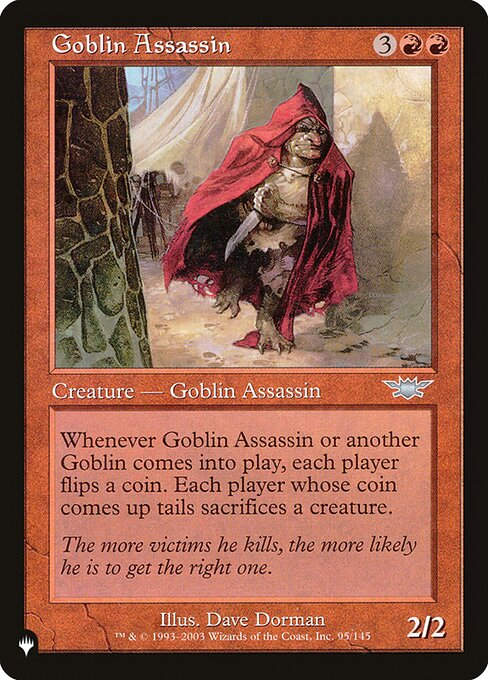 Goblin Assassin (PLST) (LGN-95)