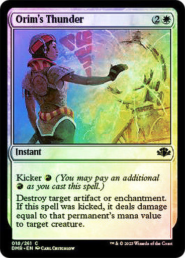 Orim's Thunder (DMR) / Foil
