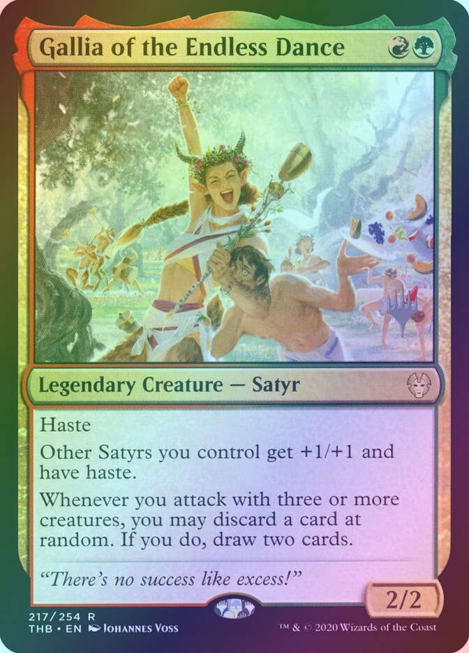 Gallia of the Endless Dance (PTHB) (217p) / Foil