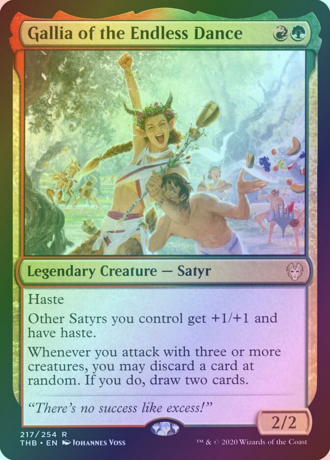 Gallia of the Endless Dance (PTHB) (217p) / Foil