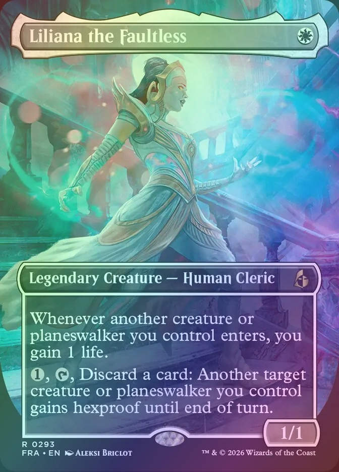 Liliana the Faultless (FRA) (293) / Borderless / Foil
