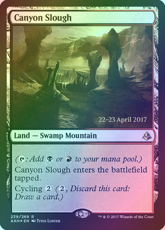 Canyon Slough (PAKH) (239s) / Foil