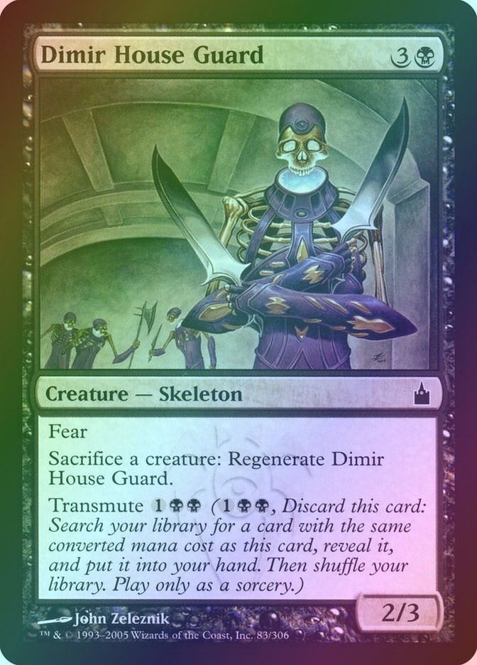 Dimir House Guard (RAV) (83) / Foil