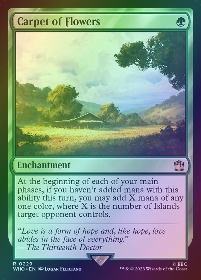 Carpet of Flowers (WHO) (229) / Foil