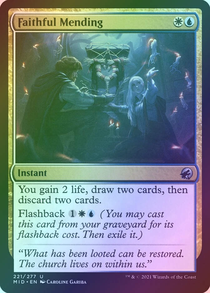 Faithful Mending (MID) (221) / Foil
