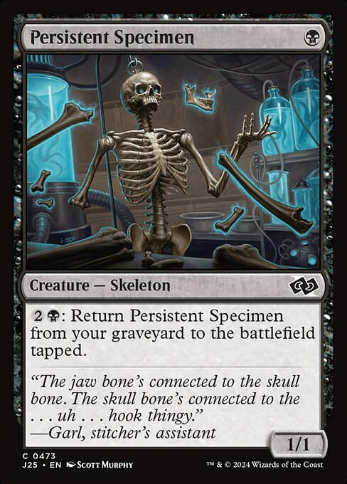 Persistent Specimen (J25) (473)