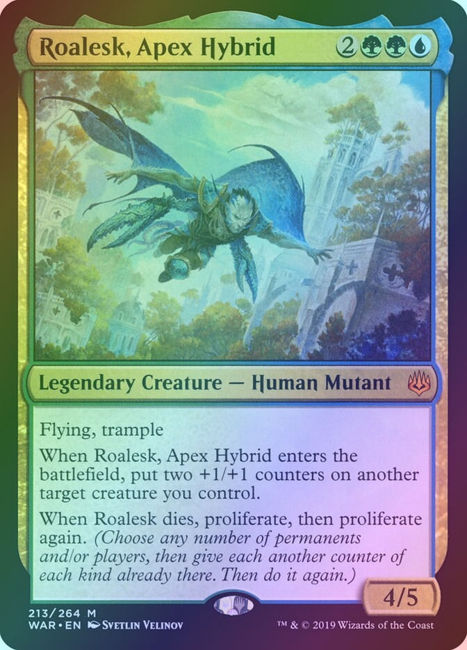 Roalesk, Apex Hybrid (WAR) (213) / Foil