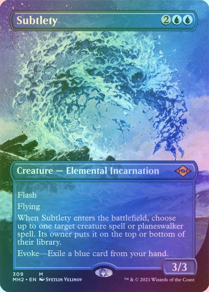 Subtlety (MH2) (309) / Borderless / Foil
