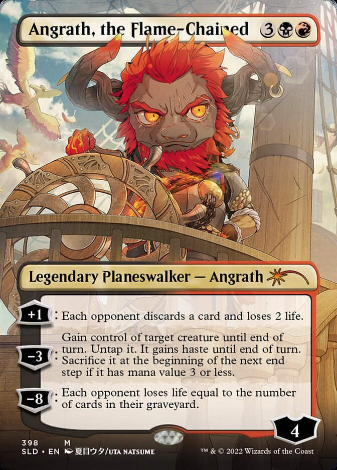 Angrath, the Flame-Chained (SLD) (398) / Borderless
